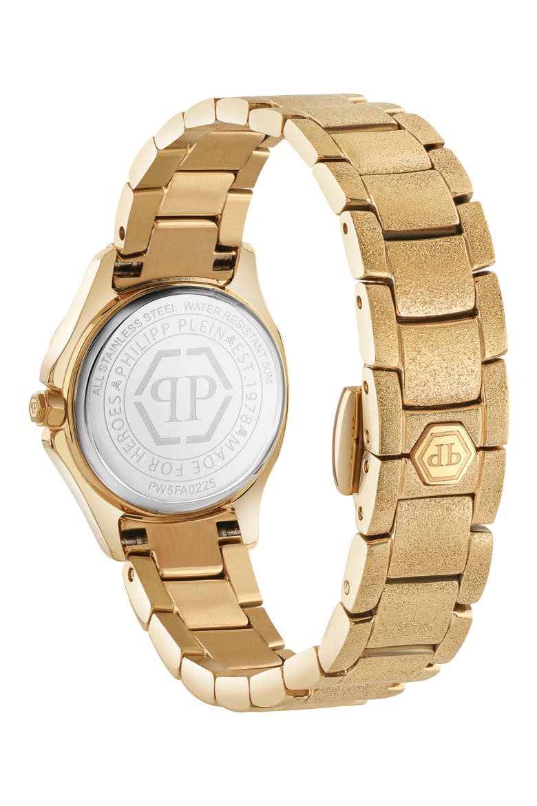 $pectre Bracelet Watch, 23mm, Alternate, color, IP YELLOW GOLD