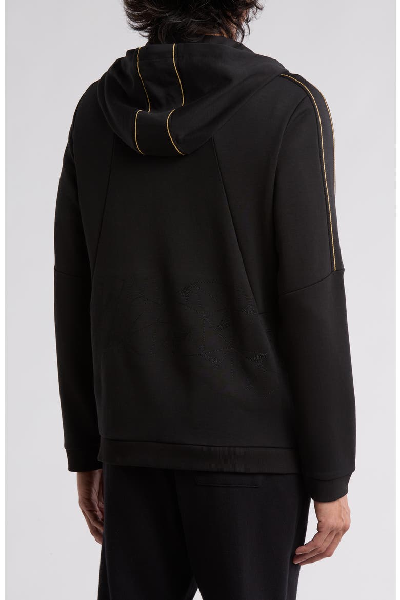 Saggy 2 Us Zip-Up Jacket, Alternate, color, BLACK