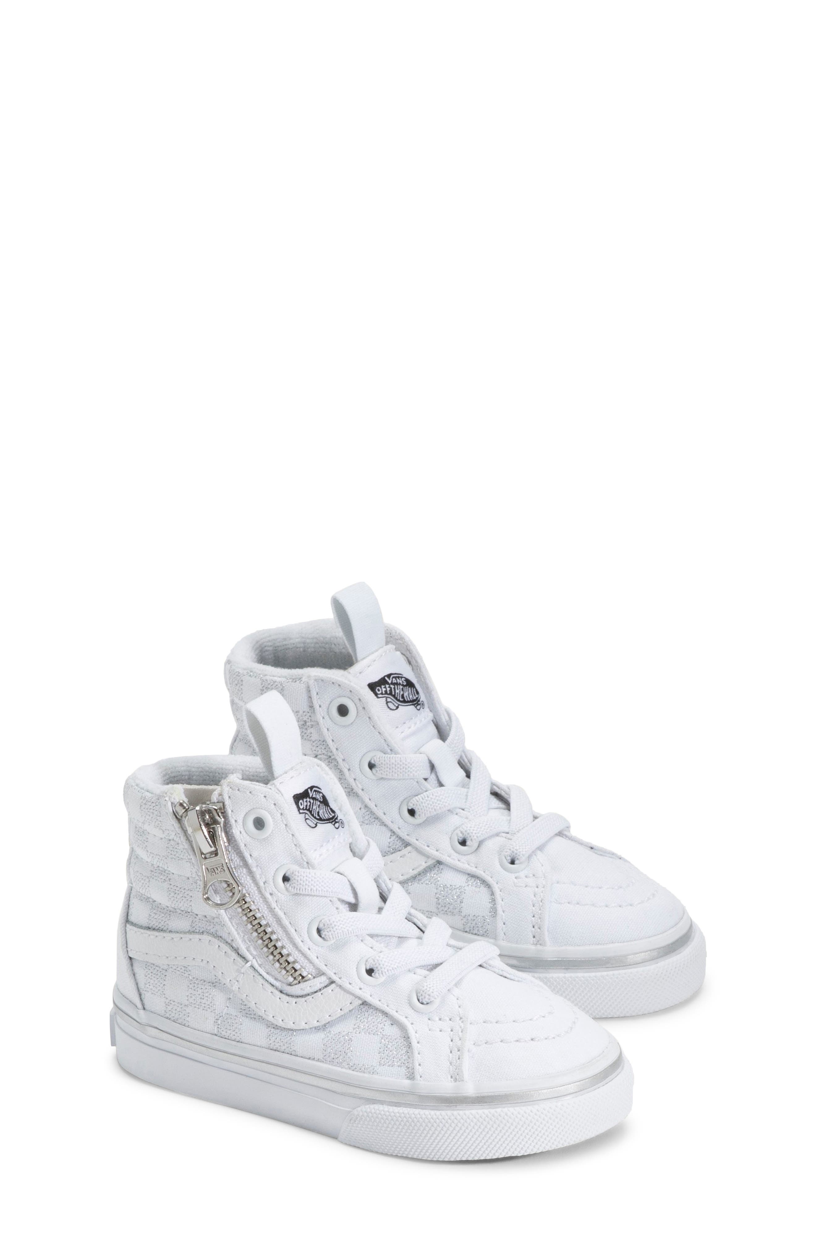 Vans Kids' Sk8-Hi Reissue Side Zip Sneaker, Main, color, 