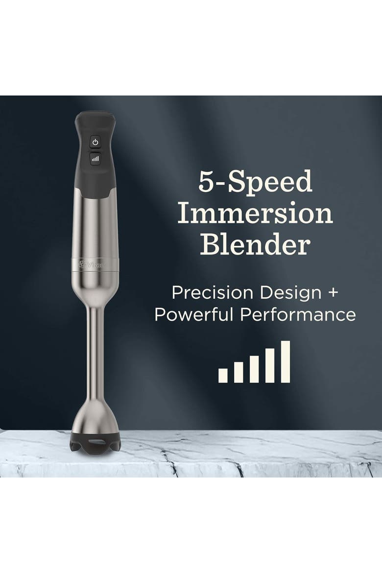 5-Speed Immersion Blender, Alternate, color, White