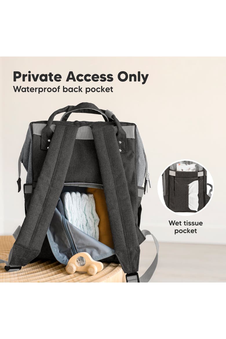 Original Diaper Bag, Alternate, color, Graphite