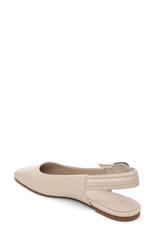 Sanctuary Kitchy Slingback Flat In White