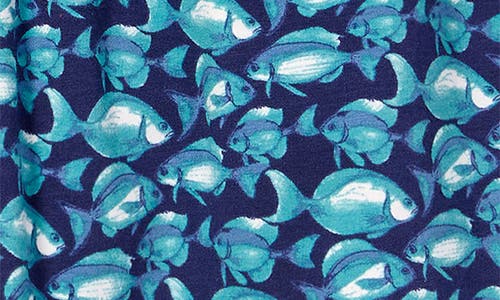 Tommy Bahama Knit Stretch Cotton Boxers In Blue