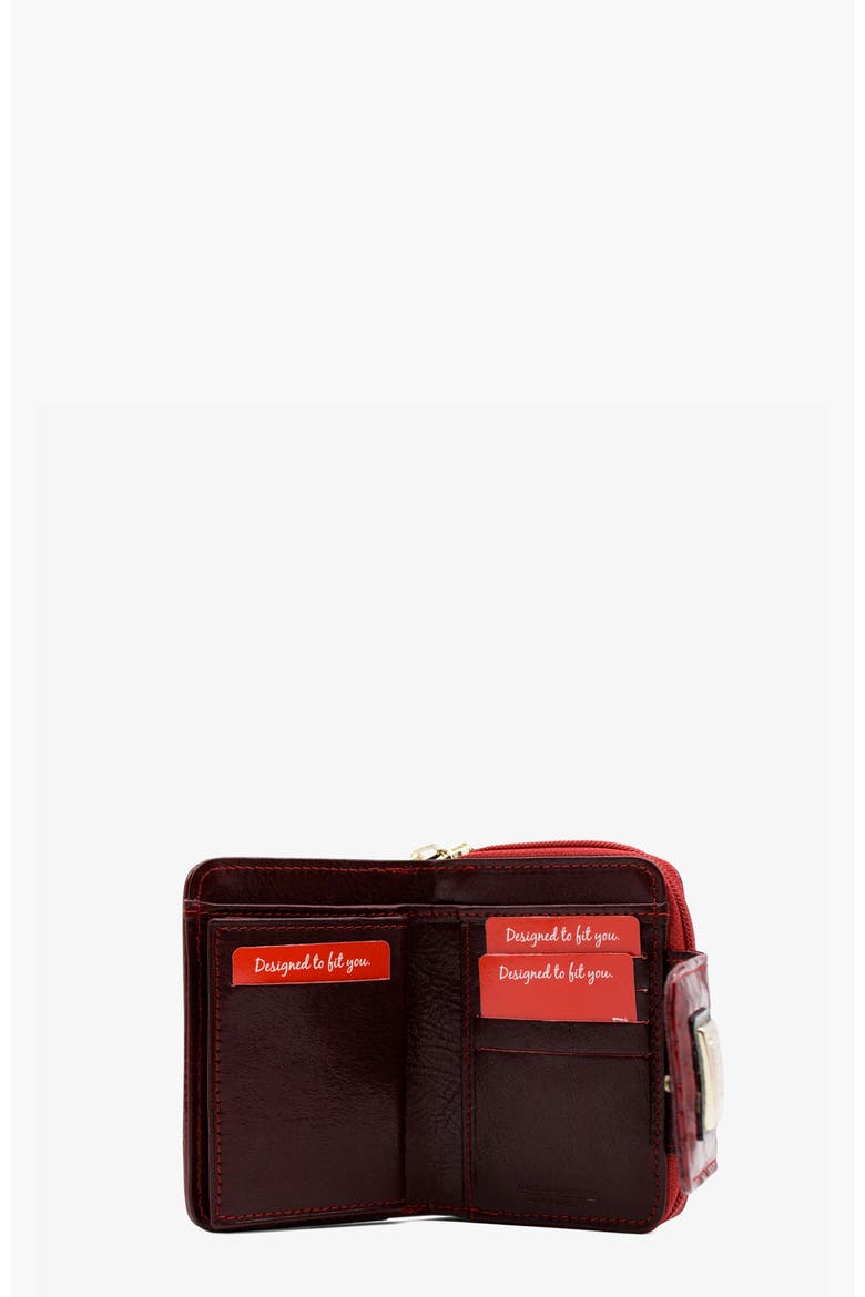 Royal Wallet 218, Alternate, color, Navy / Red / White / Silver