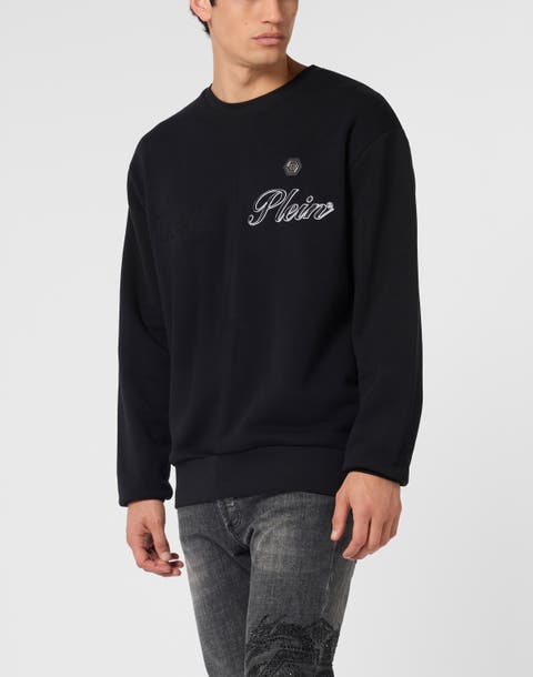 Round Neck Sweatshirt Signature Men