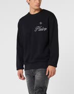 PHILIPP PLEIN Round Neck Sweatshirt Signature Men