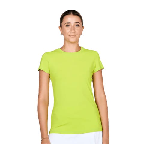 UV Colors Short Sleeve Womens Tennis Shirt