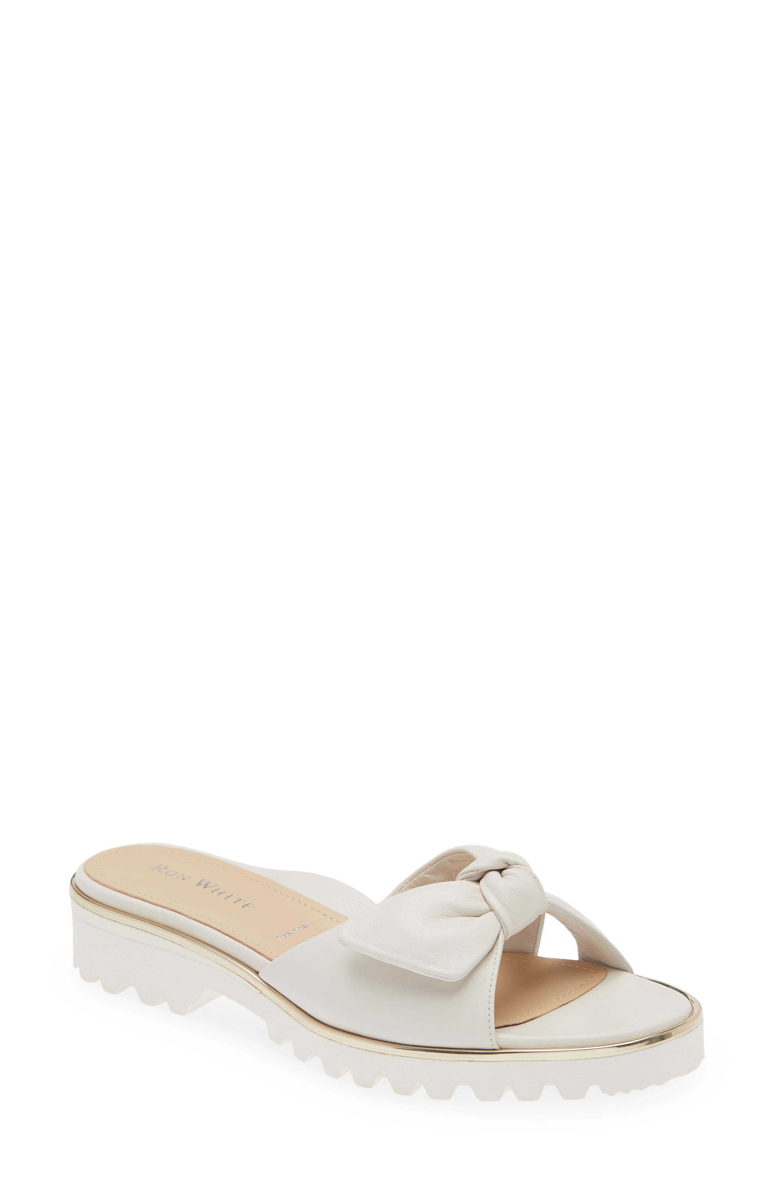 Ron White Chrissie Slide Sandal, Main, color, 