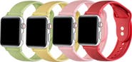 Posh Tech 4-Pack Silicone Watchbands