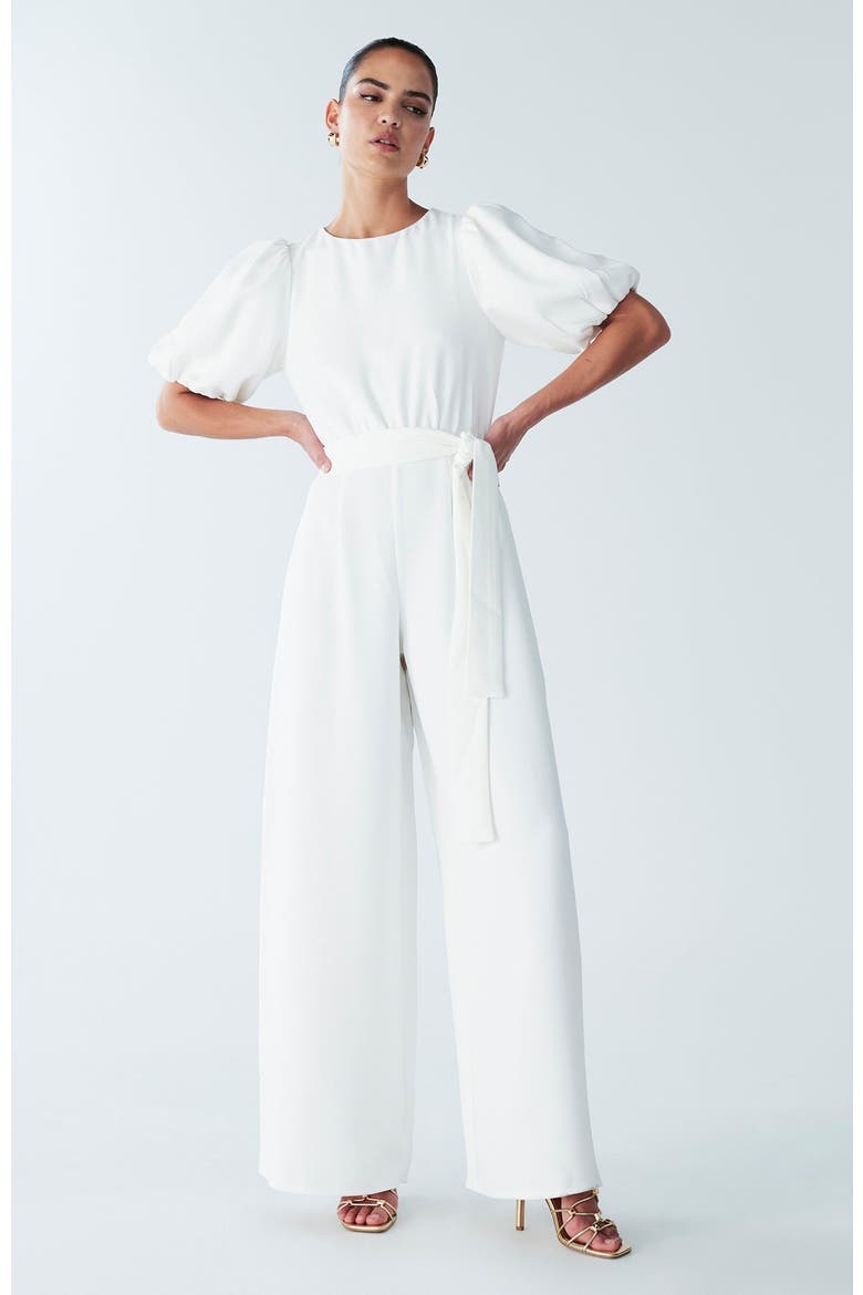 Laney Jumpsuit, Alternate, color, White