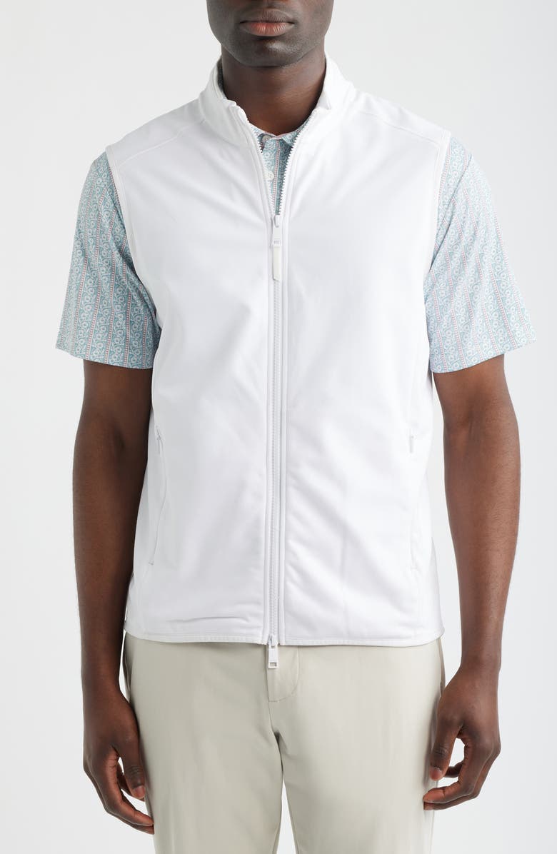 G/FORE Double Knit Tech Golf Vest, Alternate, color, Snow