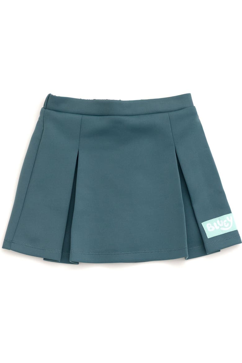 2-Piece Fleece Sweatshirt and Skort Set, Alternate, color, Bluey Teal and Mint