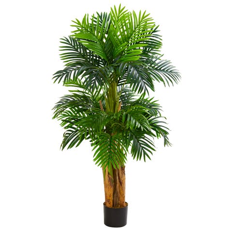 5-ft Triple Areca Palm Artificial Tree