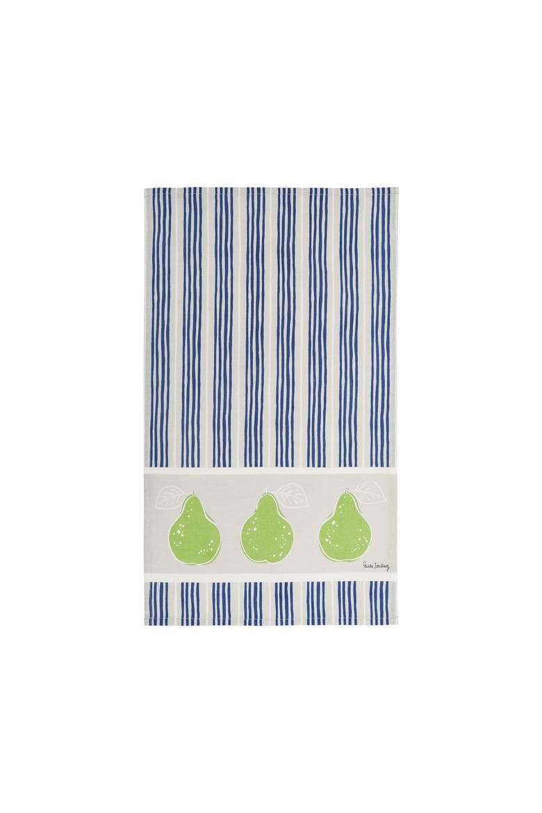 Valentine's Day Pear Stripe Dash Potholder Gift Set, Alternate, color, Blue