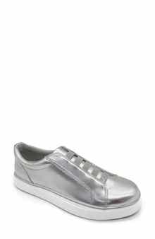 Reaction Kenneth Cole Bonnie Metallic Slip-On Sneaker