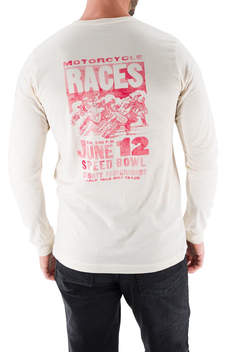 Devil-Dog Dungarees Speed Bowl Long Sleeve Graphic T-Shirt, Alternate, color, 