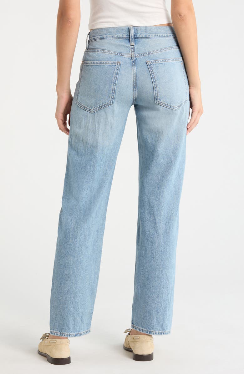 Madewell The Dean Easy Straight Airy Denim Jeans, Alternate, color, Faded Horizon Wash