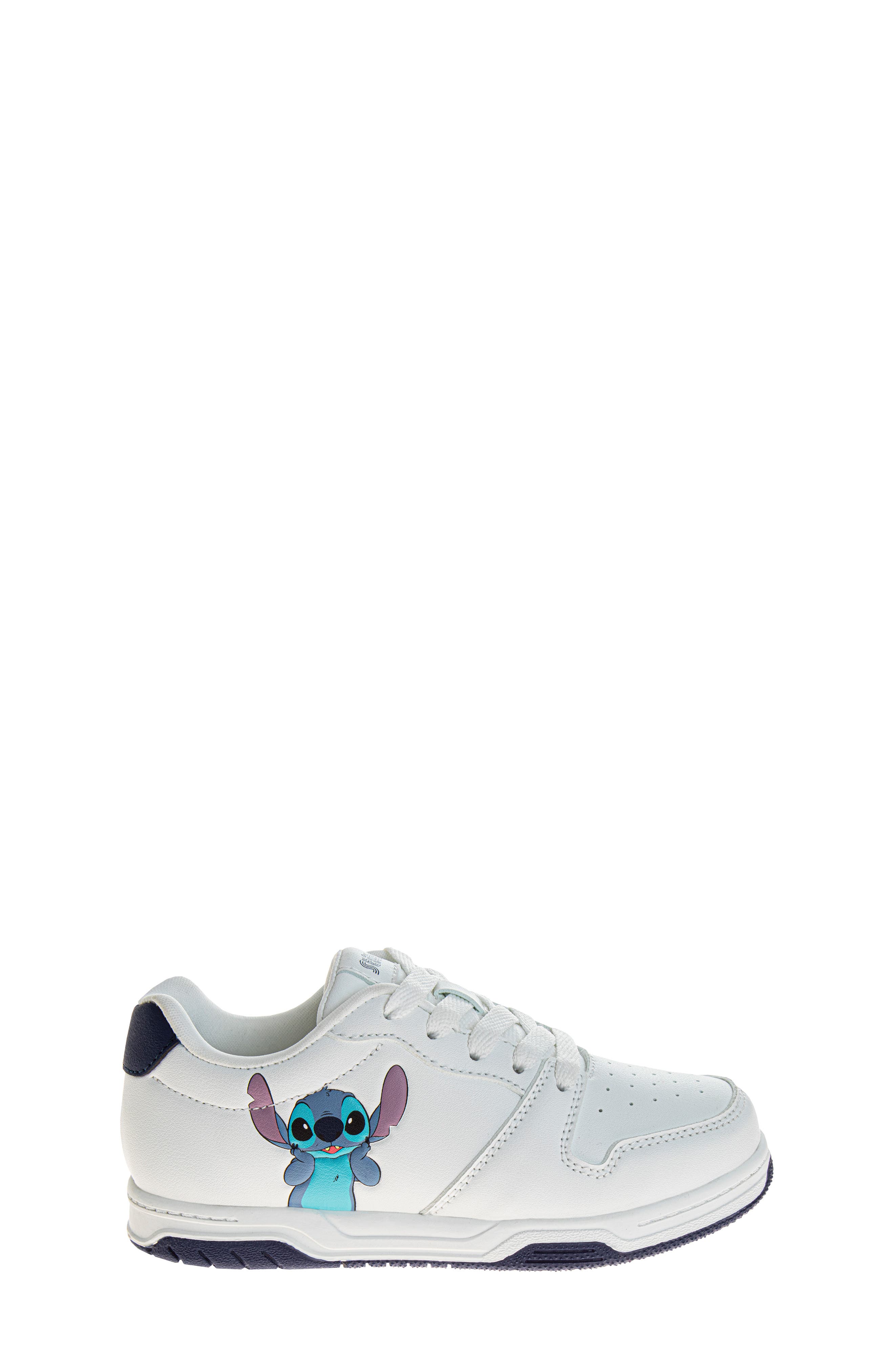 JOSMO Kids' Disney Stitch Sneaker, Alternate, color, White