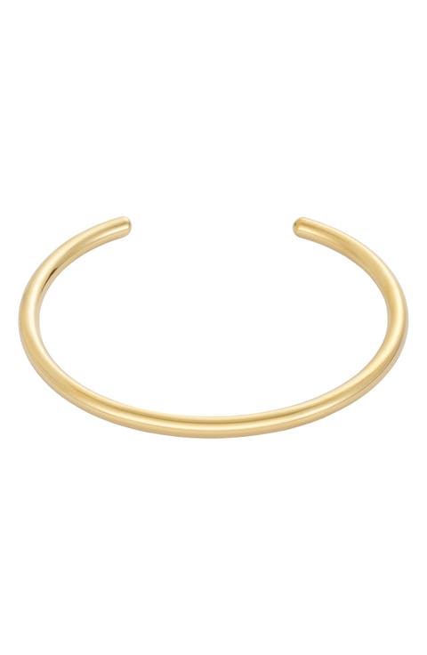 18K Gold Plated Cuff Bracelet