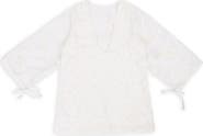 SAACHI Heart Eyelet Short Kaftan
