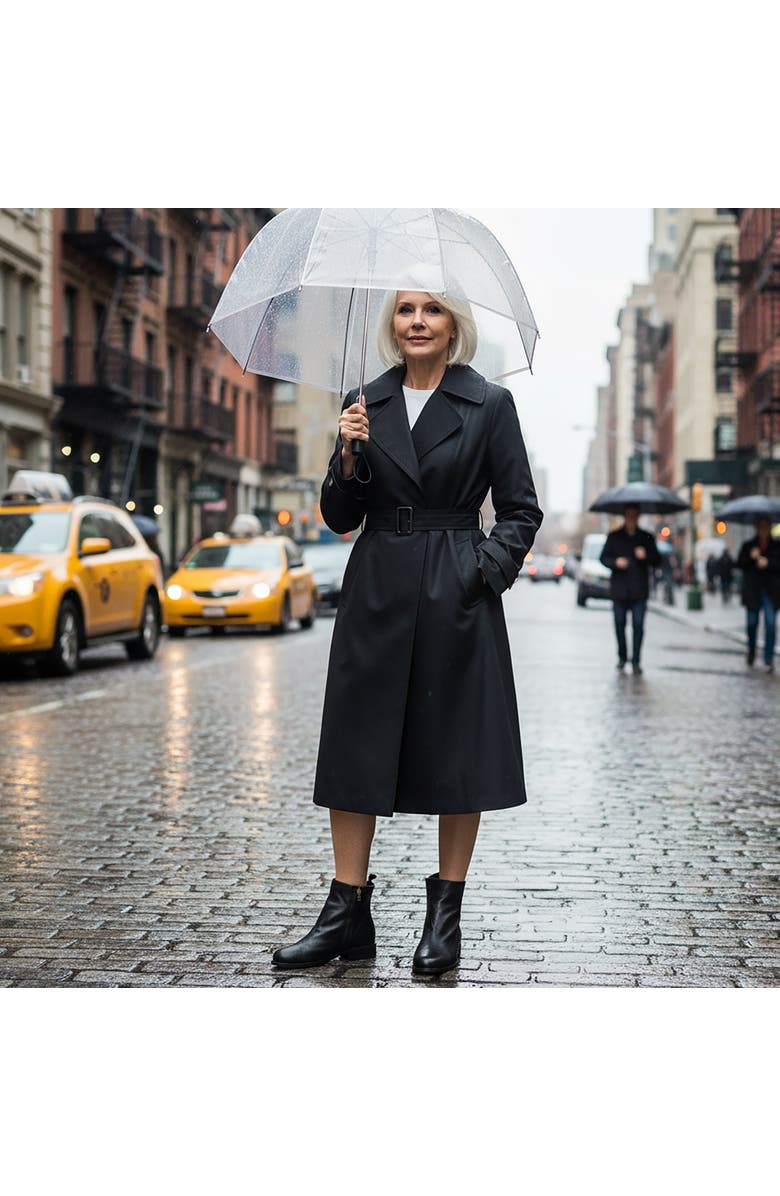 BEAUTIISOLES Renata Leather Bootie, Alternate, color, Black