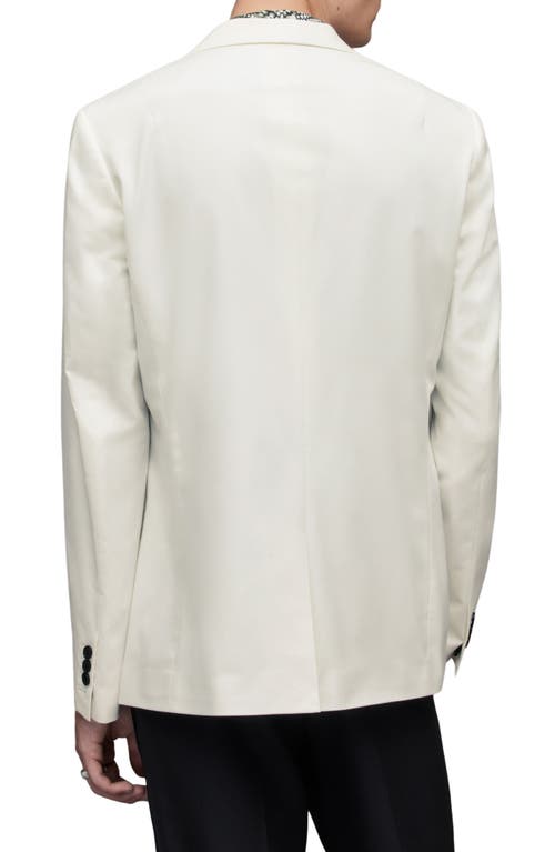 Allsaints Row Blazer In Bone White