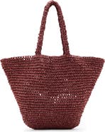 MANGO TEEN Natural Fiber Tote