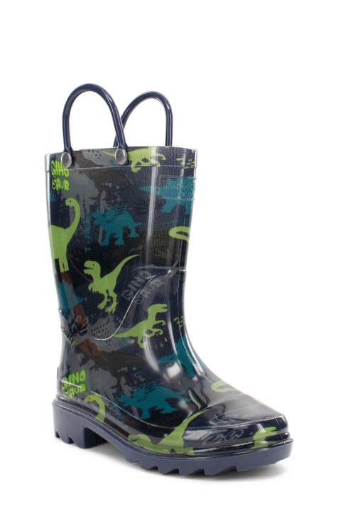 Kids' Dino Rain Boot (Toddler, Walker & Little Kid)