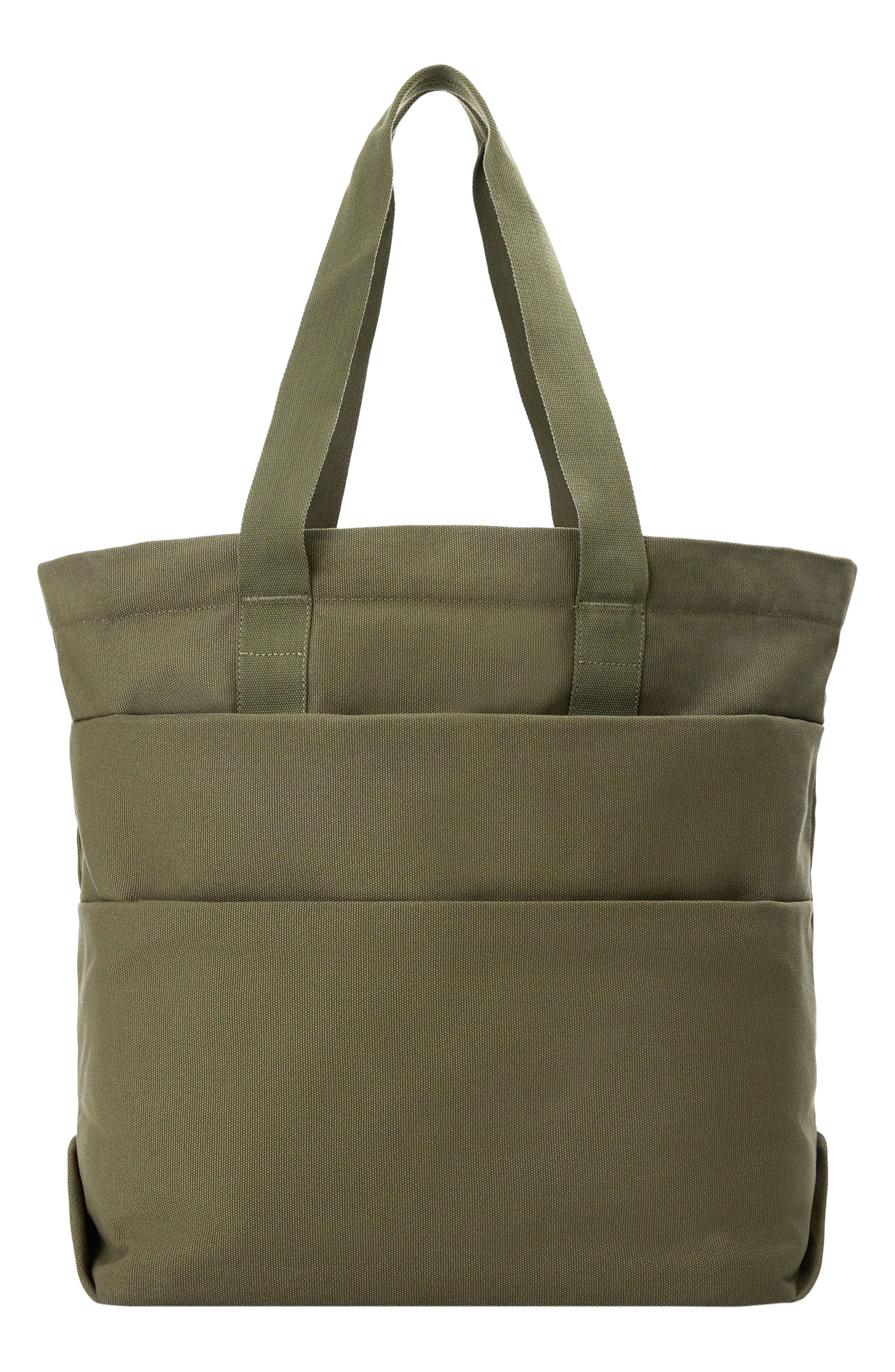 Béis The Utility Tote, Alternate, color, Olive