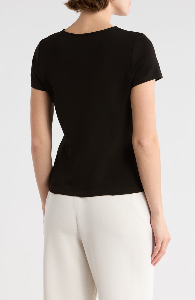 NYDJ Princess Seam T-Shirt, Alternate, color, Black