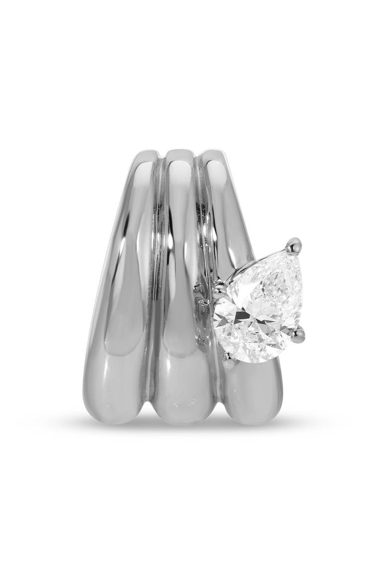 Groovy Diamond Era Big Bead, Alternate, color, SILVER