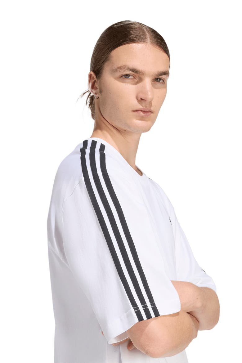 3-Stripes T-Shirt, Alternate, color, WHITE