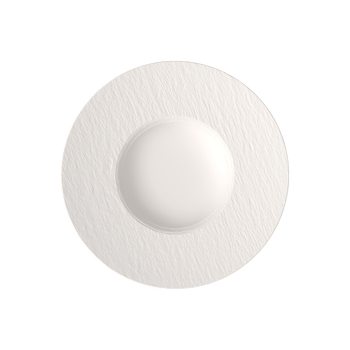 Manufacture Rock blanc Pasta Plate