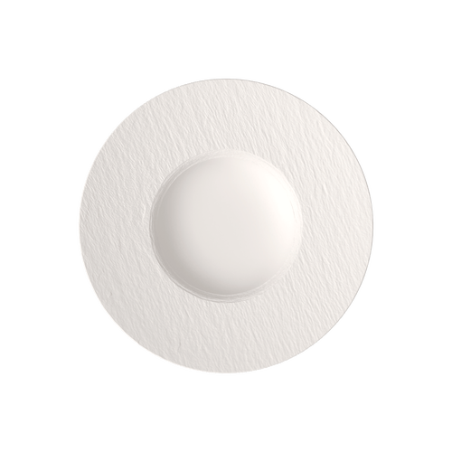 Villeroy & Boch Manufacture Rock Blanc Pasta Plate In White