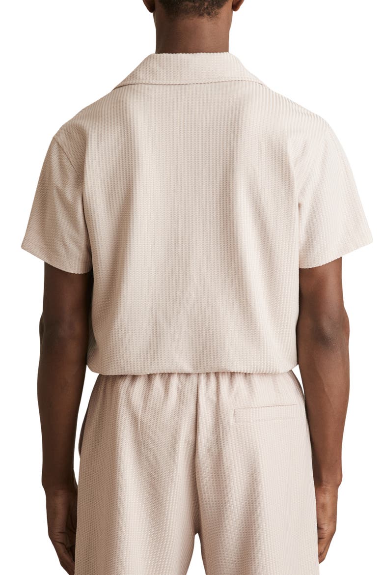 Warwick Short Sleeve Woven Shirt, Alternate, color, CHAMPAGNE