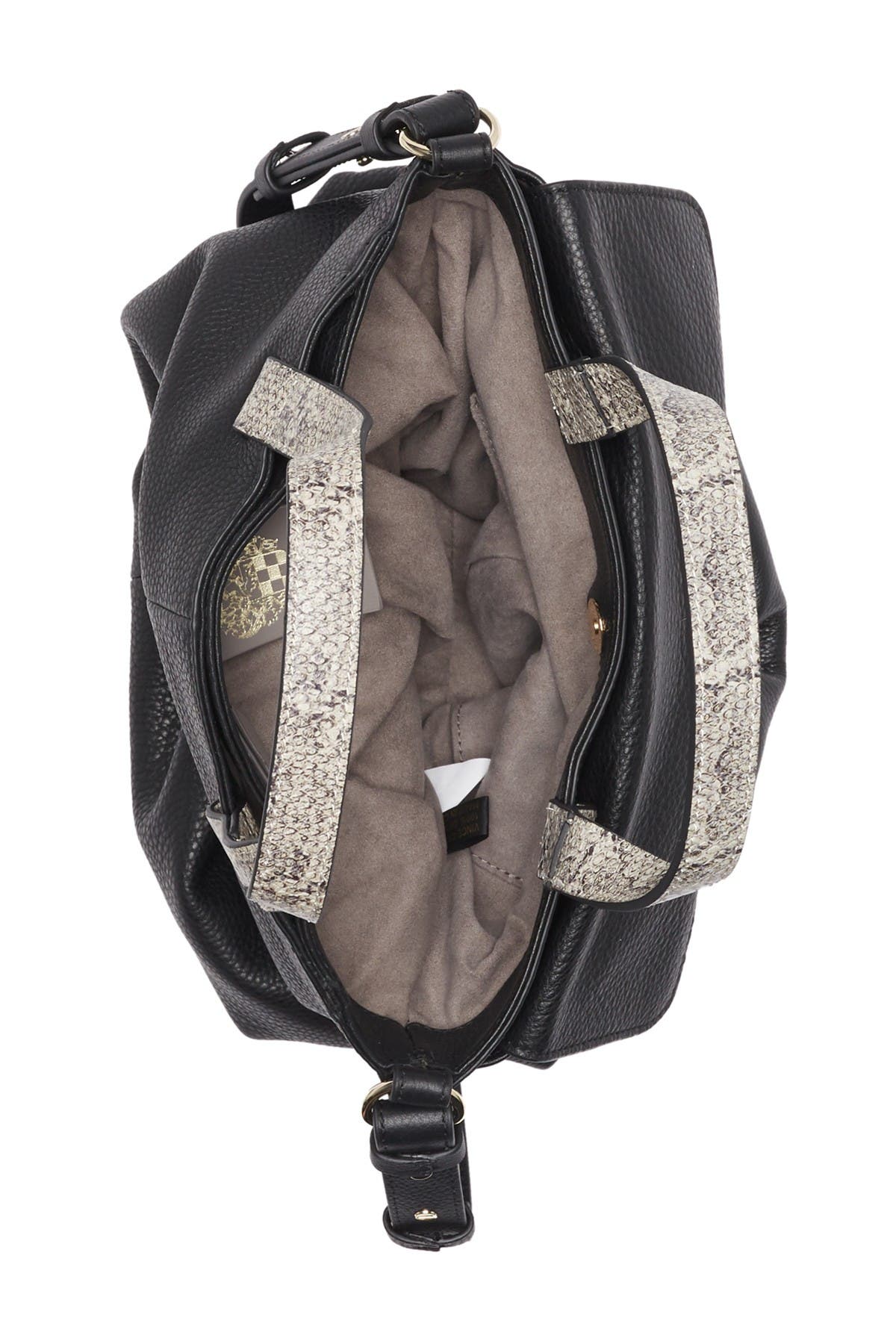 Vince Camuto Vivia Leather Crossbody Tote Bag, Alternate, color, 