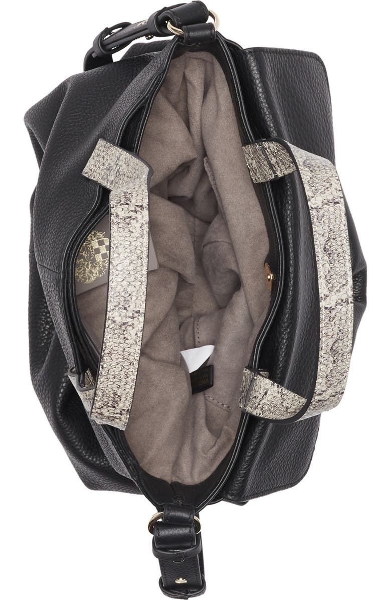 Vince Camuto Vivia Leather Crossbody Tote Bag, Alternate, color,