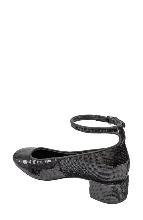 Marc Fisher Ltd Parri Ankle Strap Pump In Black