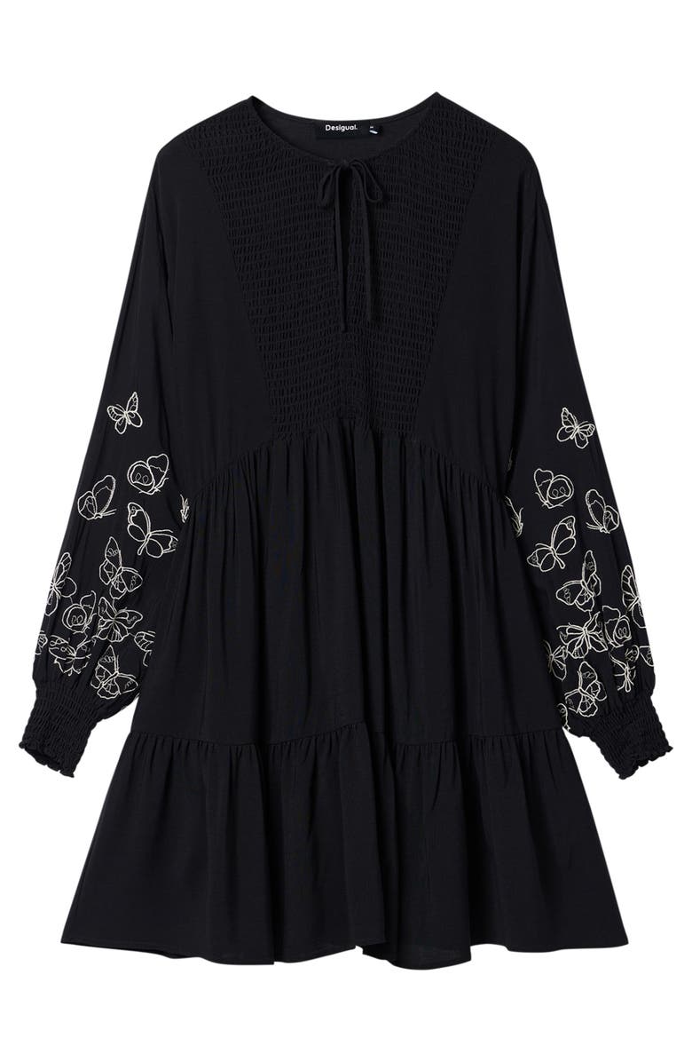 Desigual Short Butterfly Tunic Dress, Alternate, color, 