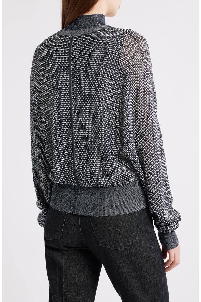 Furnari Textured Cardigan, Alternate, color, GREY