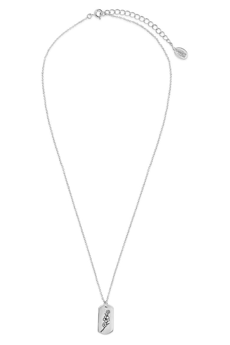Birth Flower Pendant Necklace video