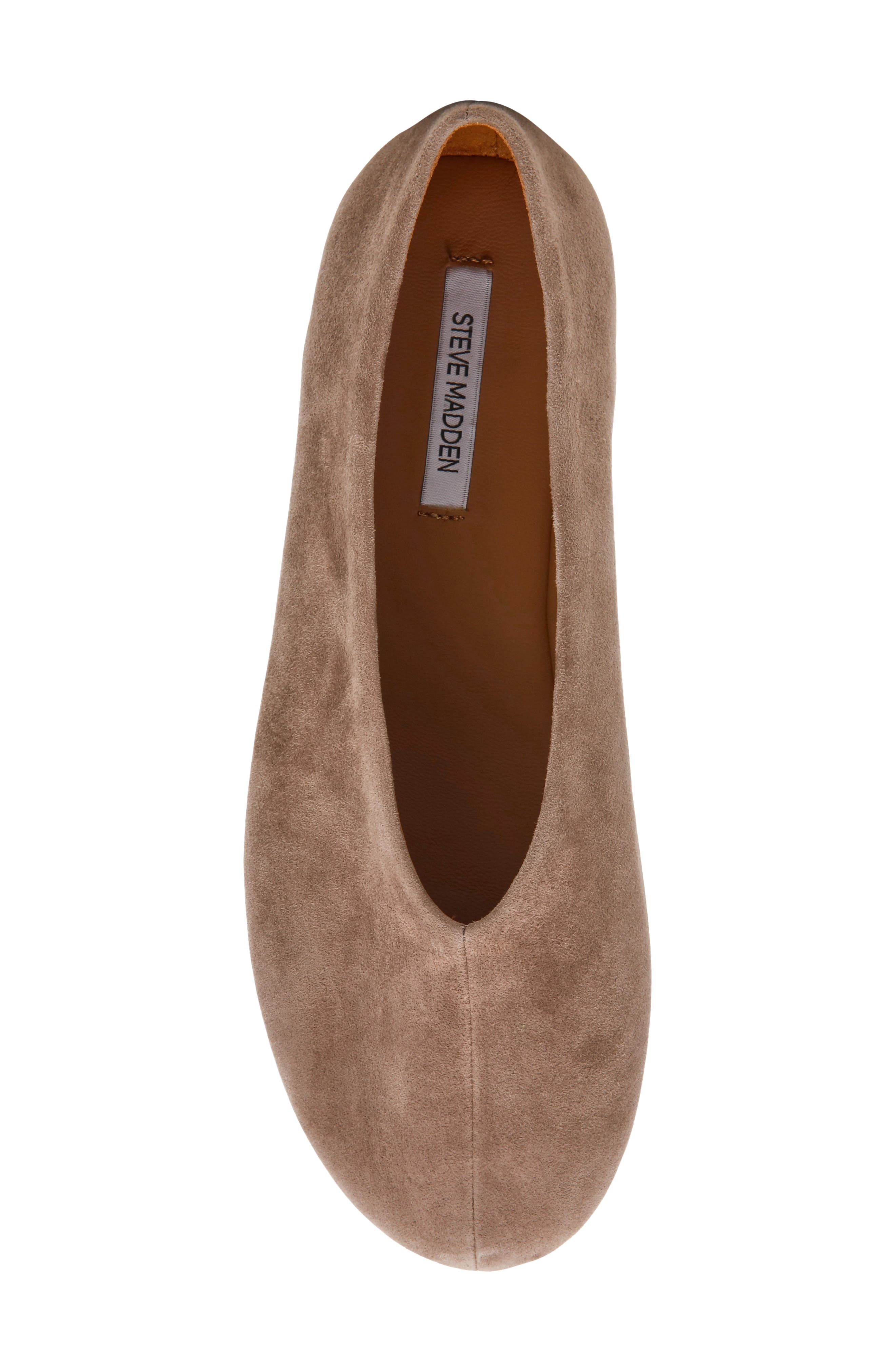 Cyntra Leather Flat, Alternate, color, TAUPE SUEDE