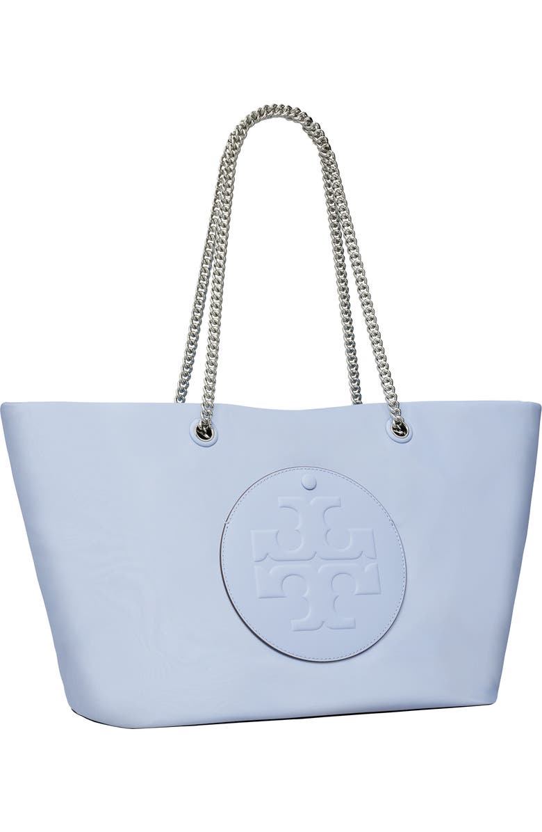 Tory Burch Ella Chain Zip Tote, Alternate, color, Blue Dawn