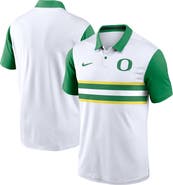 Nike Men's Nike White Oregon Ducks Primetime Campus Vapor Performance Polo