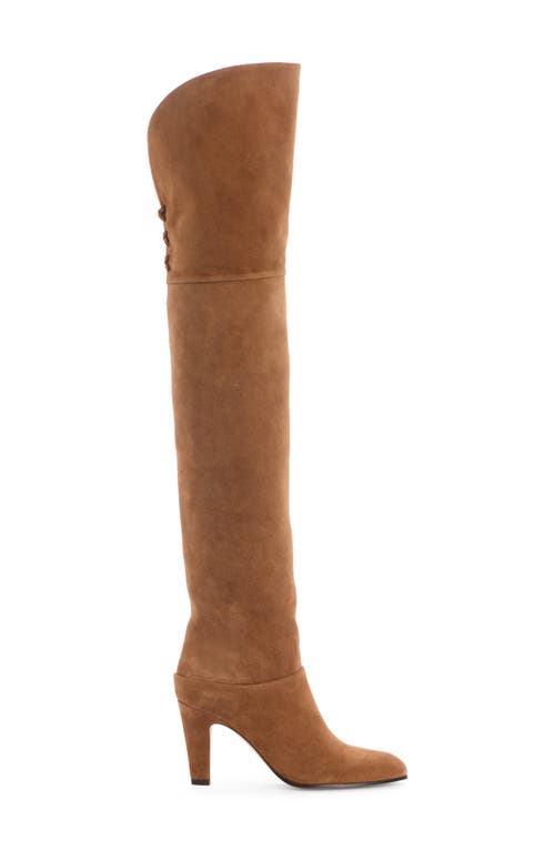 Chloé Eve Over The Knee Boot In Animal Print