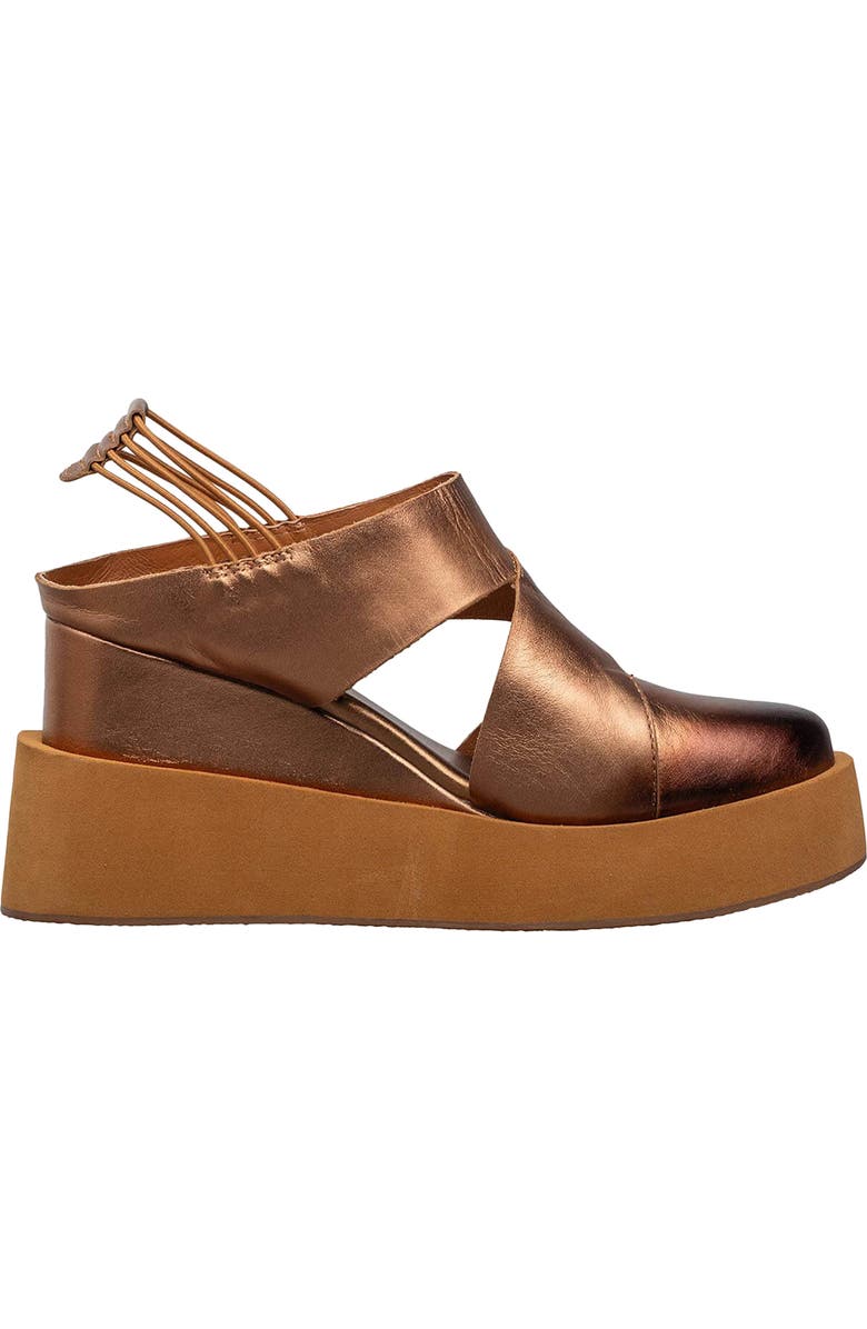 ANTELOPE Uma Wedge Sandal, Alternate, color, Bronze