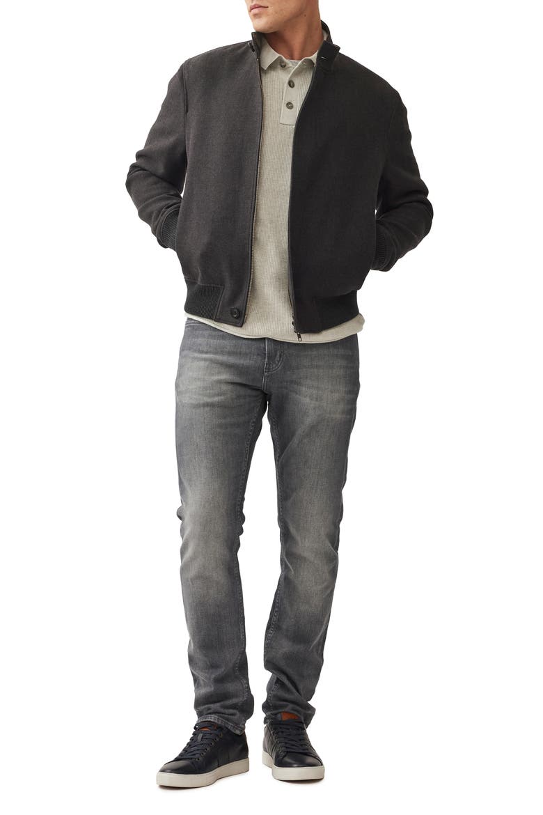 Miramar Wool Jacket, Alternate, color, CHARCOAL