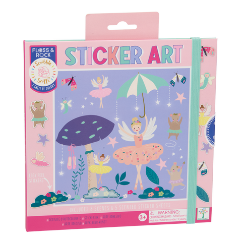 Scratch & Sniff Sticker Art