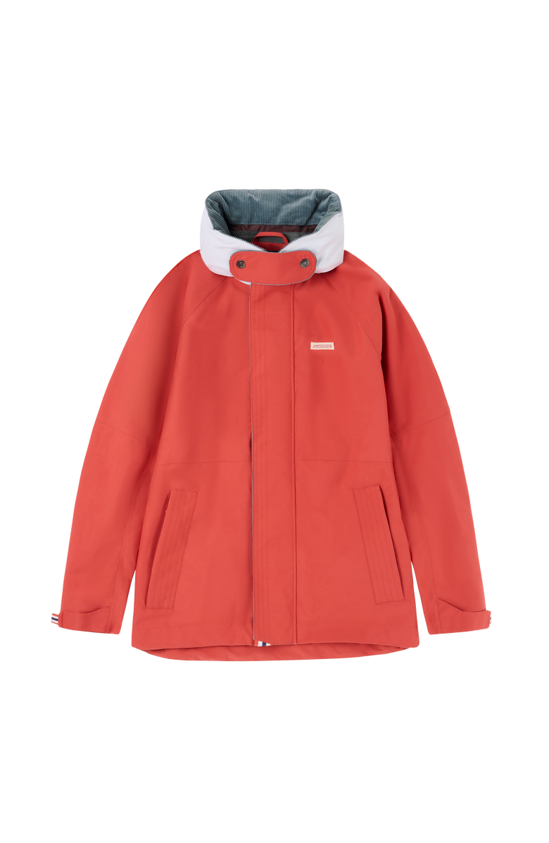 Amundsen Old Salt Jacket Mens, Main, color, Weathered Red