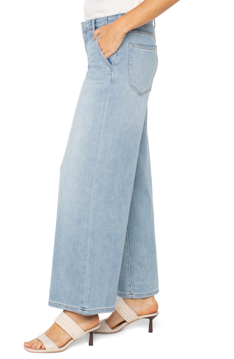Liverpool Los Angeles High Waist Wide Leg Jeans, Alternate, color, Las Virgenes